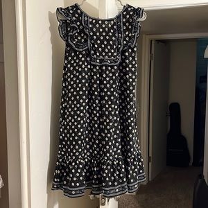 Max Studio Black and Floral Dress